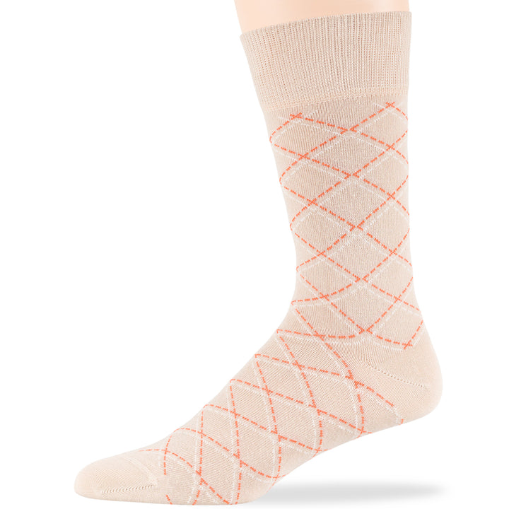 men-cotton-dress-socks-6-pack-large-patterned-argyle-light-beige-10-13