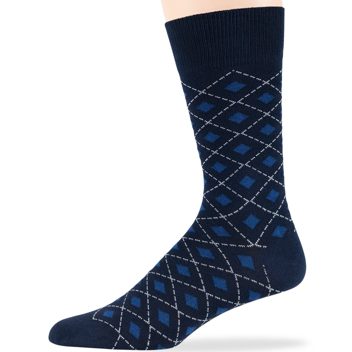 men-cotton-dress-socks-6-pack-large-patterned-argyle-dark-navy-10-13