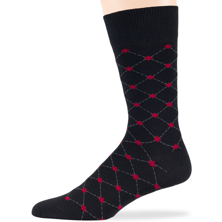 men-cotton-casual-socks-6-pack-argyle-polka-dot-striped-large-black