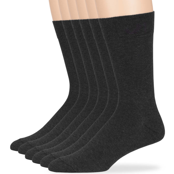 men-cotton-socks-6-pack-crew-large-10-13-charcoal