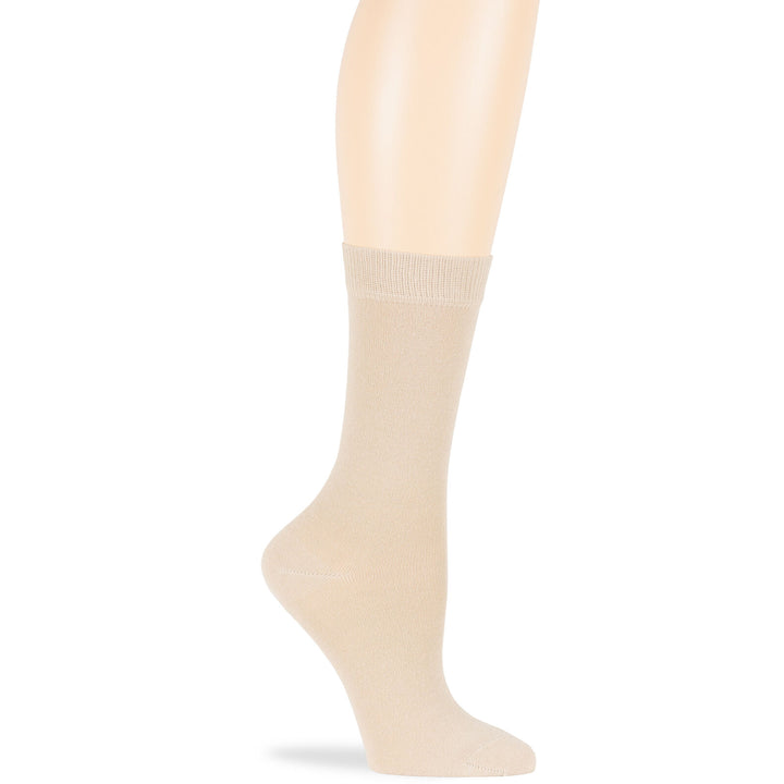 women-cotton-socks-4-pack-large-10-12-crew-light-beige