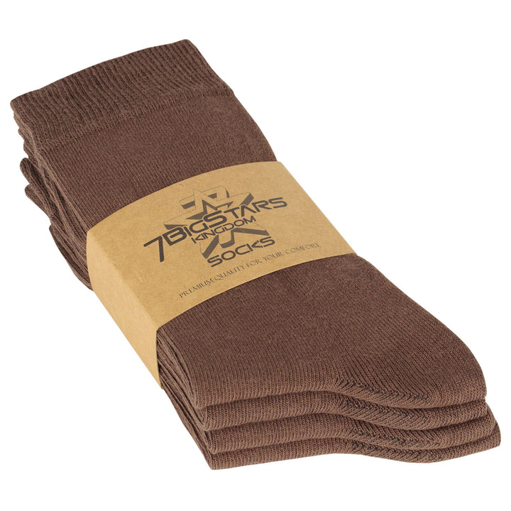 women-cotton-socks-4-pack-large-10-12-crew-brown