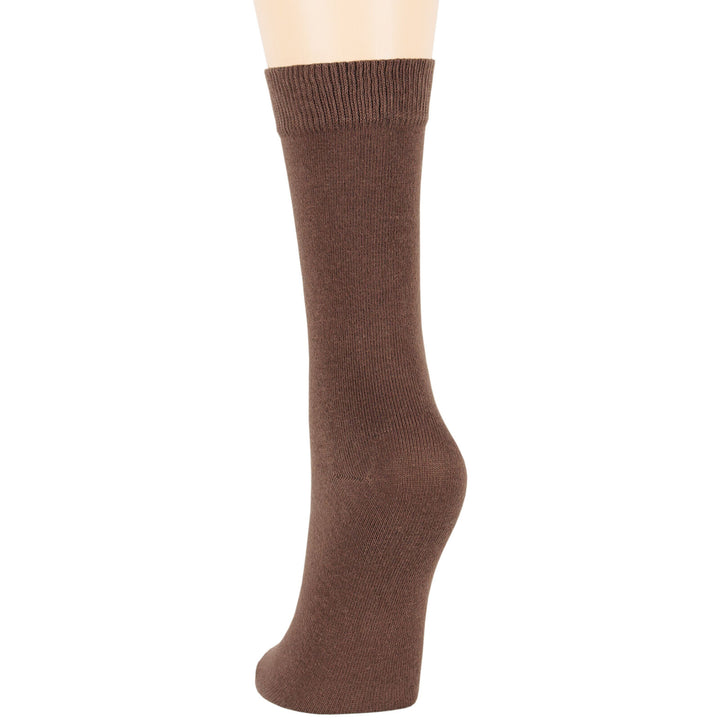 women-cotton-socks-4-pack-large-10-12-crew-brown