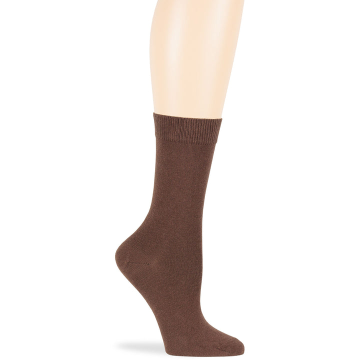 women-cotton-socks-4-pack-large-10-12-crew-brown