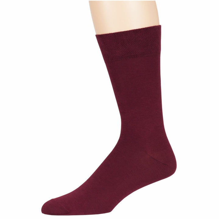 men-cotton-socks-6-pack-crew-large-10-13-burgundy