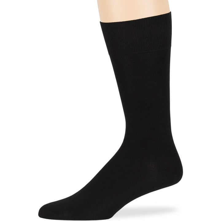 men-bamboo-socks-4-pack-large-10-13-black-dark-navy-dark-brown-charcoal