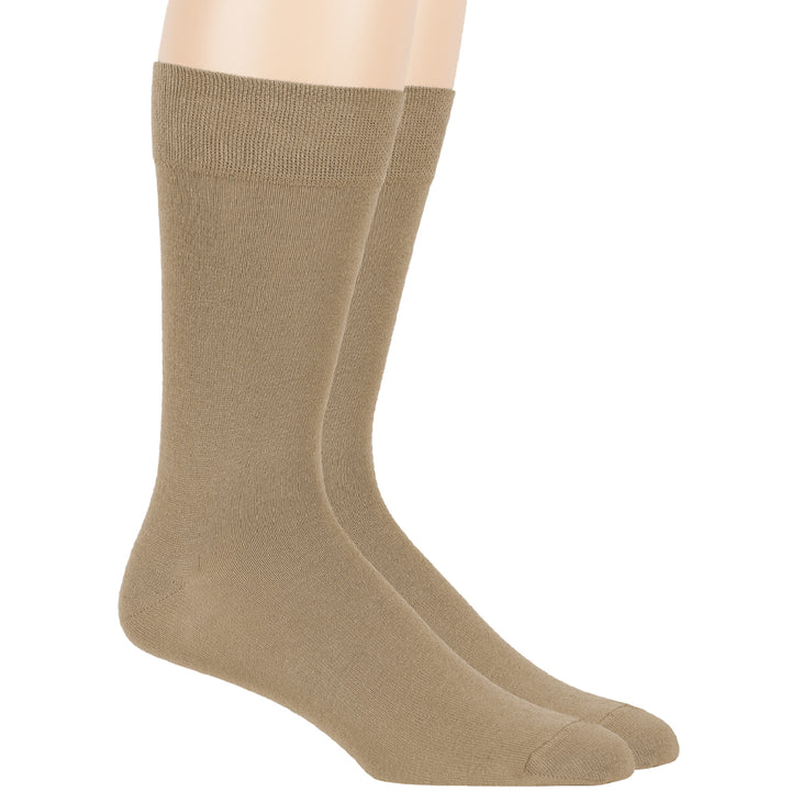 men-cotton-socks-6-pack-crew-large-10-13-brown-beige-light-beige 