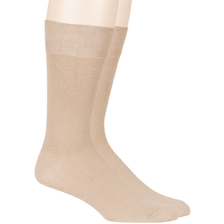 men-cotton-socks-6-pack-crew-large-10-13-brown-beige-light-beige 