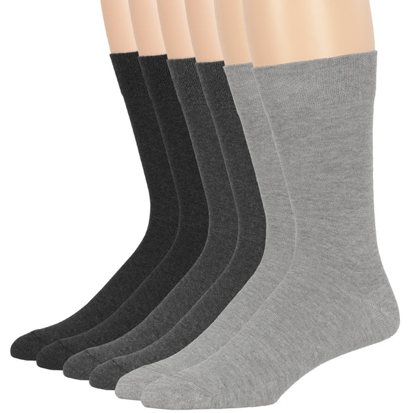 men-cotton-socks-6-pack-crew-large-10-13-charcoal-dark-grey-grey