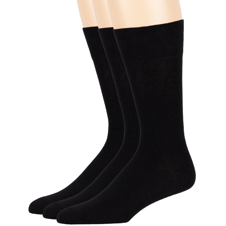 men-cotton-socks-6-pack-crew-large-10-13-assorted-patterned-black