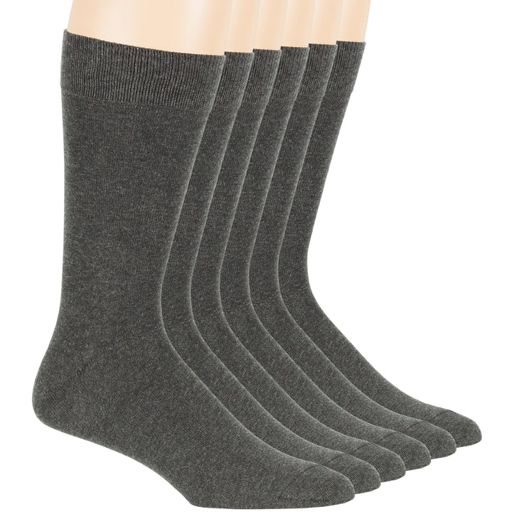 men-cotton-socks-6-pack-crew-large-10-13-dark-grey