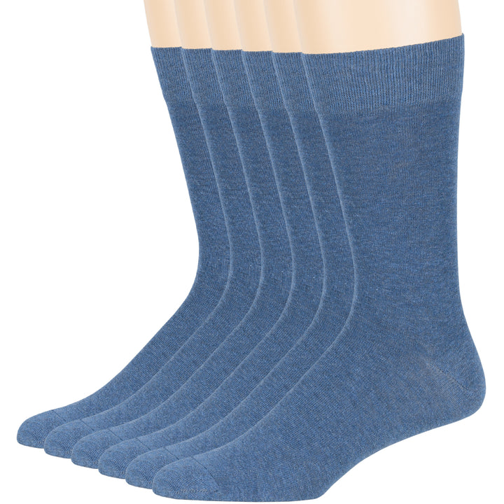 men-cotton-socks-6-pack-crew-large-10-13-denim-blue