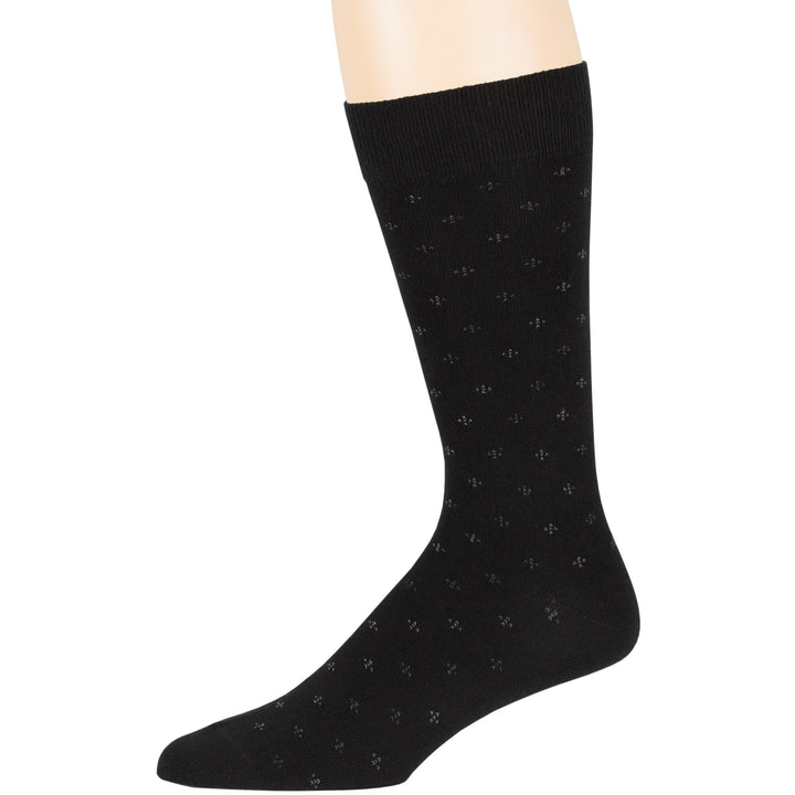 men-cotton-socks-6-pack-crew-large-10-13-assorted-patterned-black