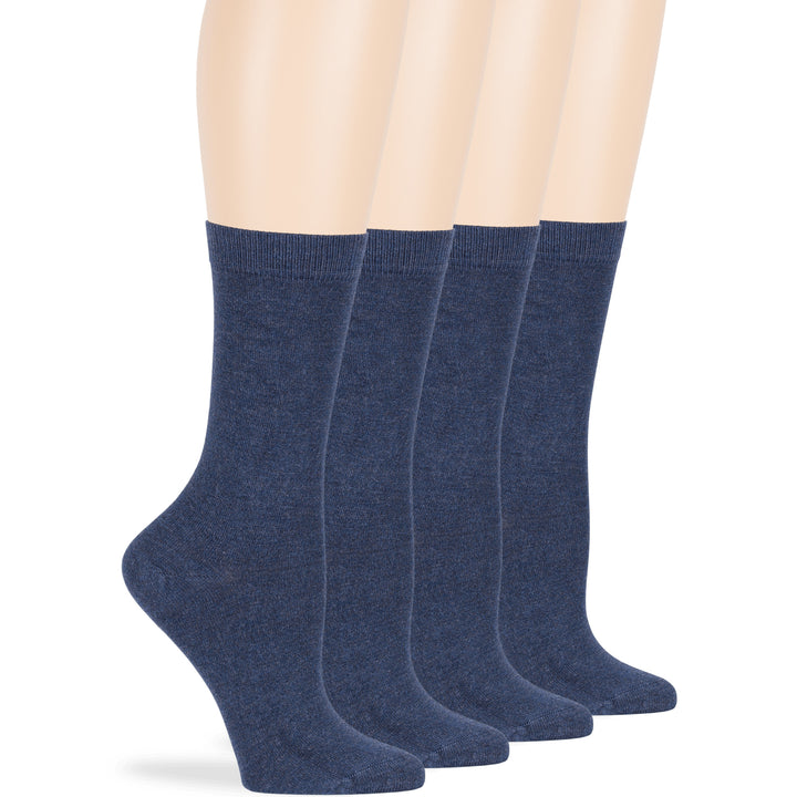 women-bamboo-socks-4-pack-crew-large-10-12-light-navy