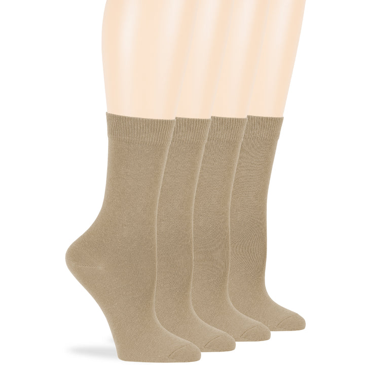 women-cotton-socks-4-pack-large-10-12-crew-beige